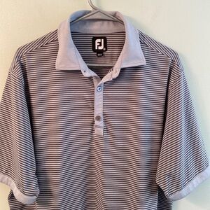 FootJoy grey/ black polo shirt